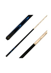 COFI - 57" Deluxe Billard-Queue aus Eschenholz – Komfort & Leistung - Schwarz 57 Zoll