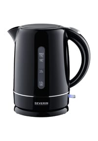 SEVERIN - Wasserkocher "WK 4322", 2200 Watt, 1,7 l - SCHWARZ