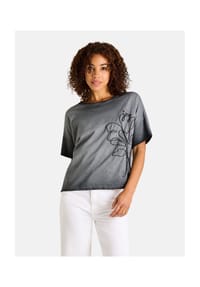 LIEBLINGSSTÜCK - T-Shirt, Baumwolle, für Damen - 980 ANTHRA