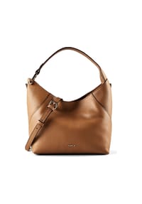 FURLA Lara - Lara Schultertasche S Leder 25 cm - deserto