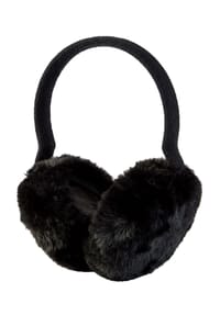 MANGUUN - Ohrenwärmer, Kunstfell, für Damen - 00001  BLACK