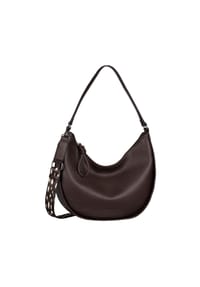TOM TAILOR TATIANA - Beuteltasche, Kunstleder, für Damen - DARK BROWN