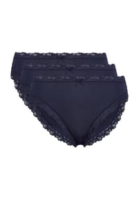 Nina von C. - Jazzpant, uni, Schleifendetail, für Damen - 100 WEISS
