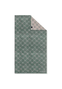 JOOP! Duschtuch Classic Cornflower Frottierkollektion - Walkfrottier - CLASSIC - ANTHRAZIT
