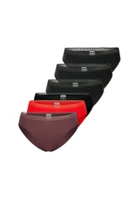 SCHIESSER - Slip Modern Multi - hellblau,blau,schwarz