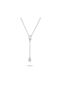Thomas Sabo - Kette Y-Form mit weißen Zirkoniasteinen Bold Elegance - silberfarben
