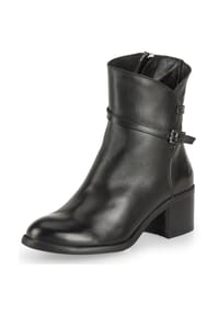 Felmini - Leder Stiefelette - Schwarz