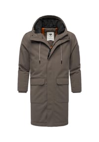 ragwear™ - Wintermantel Mr Them Long - Black