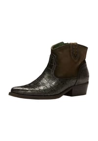 Felmini - Leder Stiefelette - Black