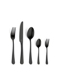 kuppels 30-tlg. Besteckset - Delia - schwarz