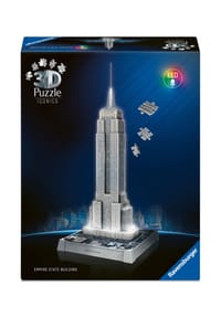 Ravensburger - Iconics 3D Puzzle "Empire State Building", 216 Teile - 