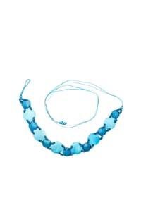 collezione alessandro® - Bindegürtel Muscheln Muschelgürtel zum Binden - gelb