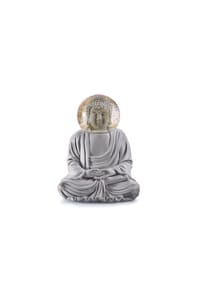 DONKEY - Schneekugel Summerglobe The Buddha, Grau, 15 cm - Grau
