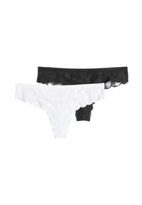 Marc O'Polo - String 2er Pack Tender Lace - Misty rose