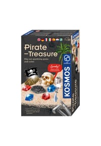 KOSMOS - Piraten-Schatz / Pirate Treasure INT, Experimentierkasten, Experimente, Kinder, ab 7 Jahren - 
