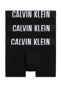 Calvin Klein - Intense Power Pants, 3er-Pack, Logo-Bund, für Herren - BLACK/WHITE