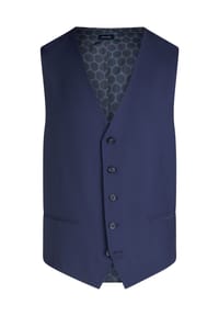pierre cardin - Weste Hugo mit Fünf-Knopf-Leiste - Blau