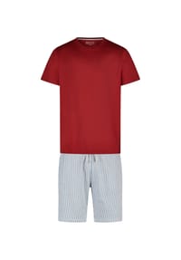 Phil & Co. Berlin - Pyjama Shorty - dunkelblau-kariert