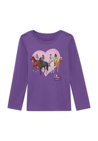 Sanetta - Langarmshirt, Baumwolle, für Kinder - 1948 WHITE PEBBLE