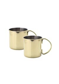 ECHTWERK® - Kupferbecher-Set 2-tlg - Gold