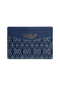WOLF - Signature-Kartenetui - blau