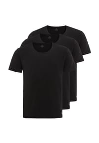 camel active - Unterhemd/-shirt im 3er-Pack - Schwarz
