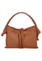 Samantha Look Handtasche Echt Leder, Made In Italy Bild 4