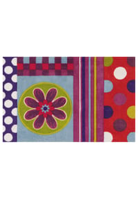 Kayoom - Fußmatte Living Mat 6 64 x 168 cm in violett - violett (BxL) 64 x 168 cm