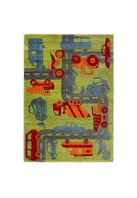 sigikid® - Kinderteppich Traffic - - grün