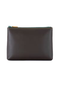 Mywalit - Kosmetiktasche Leder 21 cm - black-pace