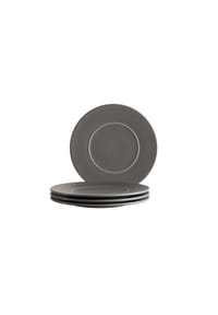 MÄSER Speiseteller Set, Steinzeug Unico - Unico - Grau