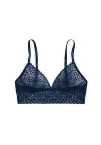POLO RALPH LAUREN - Bügelloser BH Wireless Longline Bra - jeansblau