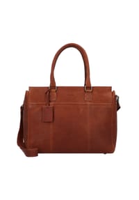 BURKELY Antique Avery - Antique Avery Aktentasche Leder 40 cm Laptopfach - cognac