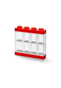 LEGO® - LEGO Vitrine Minifigure Display Case 8 - Red, Kunststoff - 