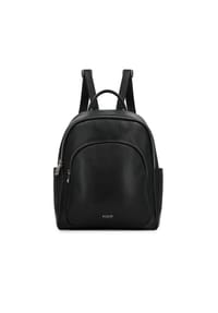 Kazar - Schwarzer Lederrucksack - Schwarz