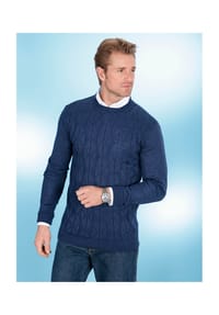 Sieh an! - Pullover - grau-meliert