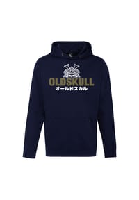 OLDSKULL - Kapuzensweater Classic Samurai mit angesagtem Samurai-Print - Black