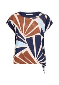 BETTY & CO - T-Shirt, Baumwolle, für Damen - 1807 NATURE/BROWN