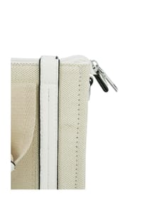HARPA - Crossbody-Tasche TAMI mit sportlichen Canvas-Streifen - arctic white