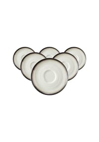 Seltmann Weiden Kombi-Untertassen Terra ø 16,1 cm 6er Set - TERRA - beige