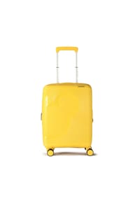 AMERICAN TOURISTER Mickey Magic - Mickey Magic 4 Rollen Kabinentrolley 55 cm mit Dehnfalte - mickey flower yellow