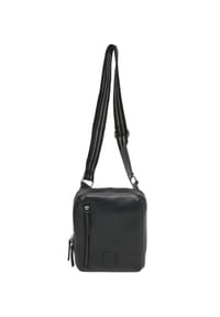 GALERIA PEBBLE - Umhängetasche, Leder - BLACK