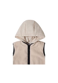 CECIL - Weste - teddy vanilla white