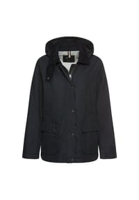 camel active - Outdoor Jacke mit abnehmbarer Kapuze und Kordkragen - Dunkel Khaki