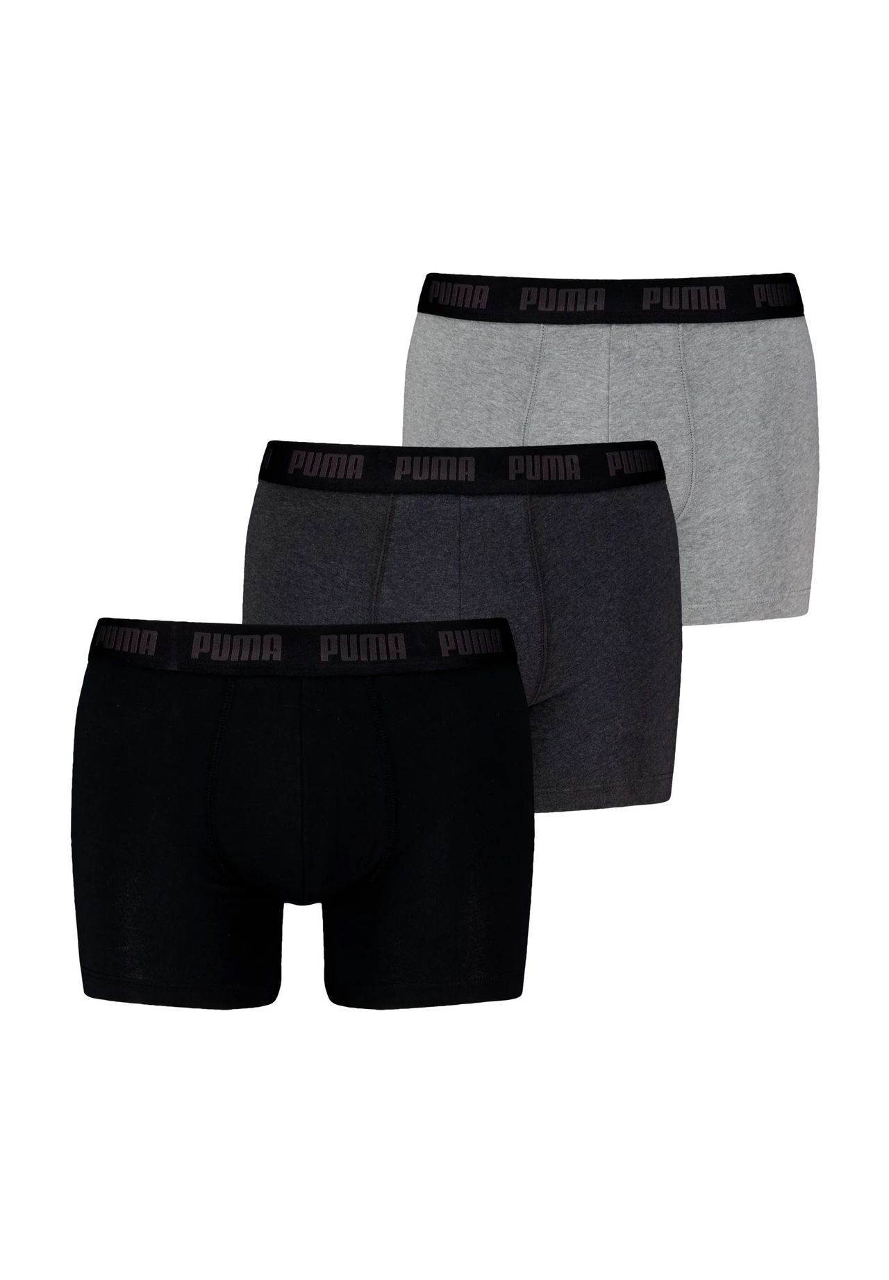 Puma Herren Schwarz Unterhose Everyday Boxer 3P, Größe Xxl In - Bild 7