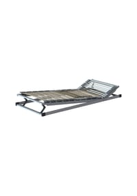 Hn8 schlafsysteme - Lattenrost "Quattro+ Zon", 90 x 190 cm, Kopf- & Fußteil manuell verstellbar - 