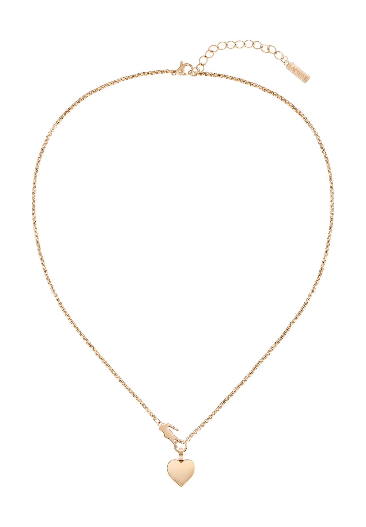 LACOSTE LOVE MY CROC Damen Kette mit Anhänger 
