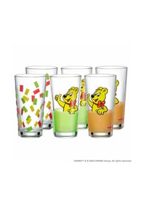 Ritzenhoff & Breker Trinkgläser Haribo 380 ml 6er Set bunt - HARIBO - bunt