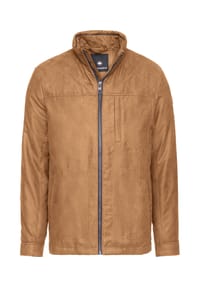 redpoint - Regular Fit Blouson mit printed Micro Suede QUITO - smoke grey