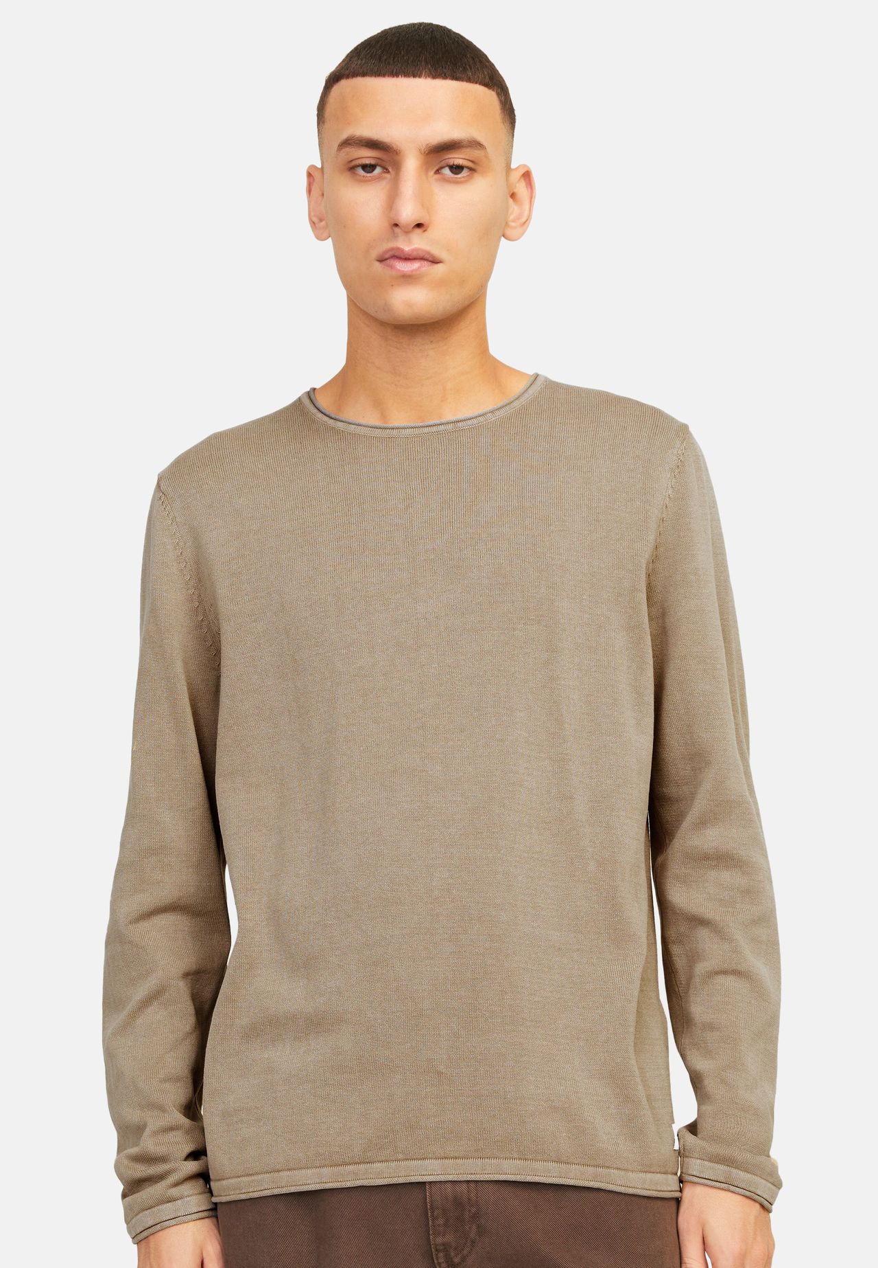 Originals By Jack & Jones Pullover, Rundhals, FüR Herren, Beige, S